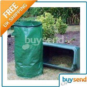 Compost Bin Bag With Flap Garden Waste Recycling New