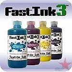 Bottles FastINK Ink For ALL Direct To Garment Printers   Fast T Jet 