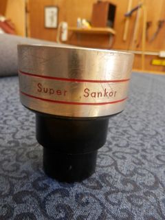 SUPER SANKOR 3 F 1.9 PROJECTION LENS 32100 MOVIE THEATER PROJECTOR 