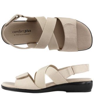 NEW Payless Comfort Plus by Predictions Mildred Stretch Sling   Beige 