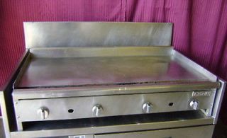   Gas Griddle 4 Manual Burner Flat Grill IMGA NSF Commercial Cook Top