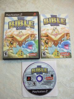 The Bible Game (Sony PlayStation 2, 2005) RARE 4 PLAYER