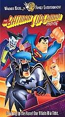 The Batman Superman Movie VHS, 1998, Clamshell