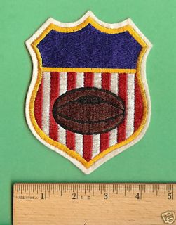 High School Varsity Jacket Letterman Sweater USA Football 5x4 Shield 