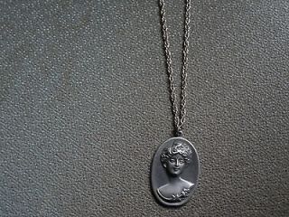 Colonial Pewter by Boardman Pendant Necklace Handcrafted Design