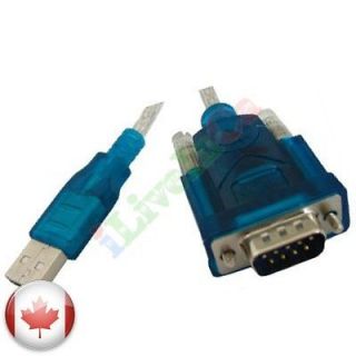 USB TO RS232 SERIAL CONVERTER CABLE DB9 FOR PDA WINDOWS 7 32 bit OS