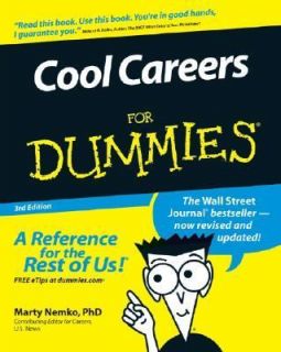 Cool Careers for Dummies by Marty Nemko 2007, Paperback, Revised 