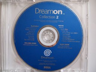   COLL. 2 DEMO / MOVIE FOR SEGA DREAMCAST CONSOLE GAME PAL SONIC RAYMAN