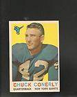 1959 Topps Chuck Conerly New York Giants 65