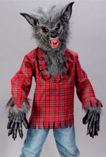 Kids Werewolf Scary Monster Halloween Costume