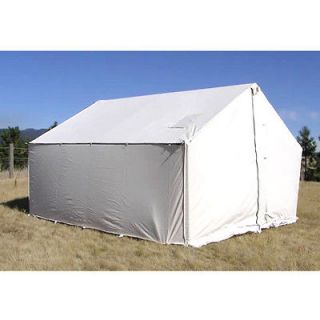 New 12x14 Canvas Wall Tent  Water/Mildew Treated