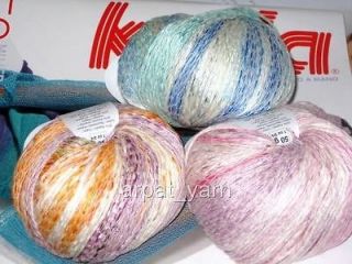 Katia Hydra multicolor cotton Fancy Knitting Yarn
