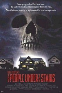   UNDER THE STAIRS   27x40 Original Movie Poster One Sheet WES CRAVEN