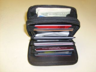 Women Vintage Genuine Leather Bifold Wallet Credit Card Holder Coin 
