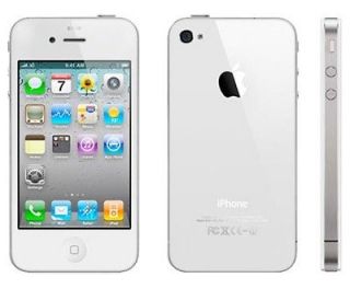 iphone 4 8GB (Cricket) White Condition; MINT MMS GPS APPS