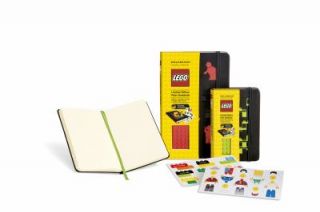 Lego Green Brick Pocket Plain Black Cover by Moleskine 2012, Hardcover 