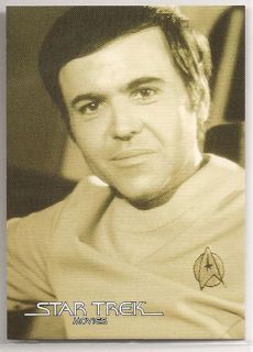 Star Trek Movies In Motion Portraits Card Chekov POR6