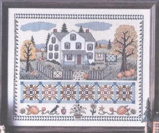 Homestead Harvest   Counted Cross Stitch Pattern   Linda Myers Designs