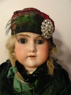 Antique German Bisque head Fashion Doll Armarnd Marseille Florodora 