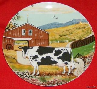 Decorative Artmark Chicago Collectible Farm Cow Plate / 8.25