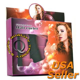   WAVE CURL MAGIC HIGH SPEED CURLY STAR DIY PARTY HAIR ROLLER CURLER 6PC