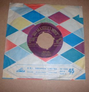 UK 1956 ELVIS PRESLEY 7 record GOLD HMV 249 HOUND DOG / DONT BE CRUEL