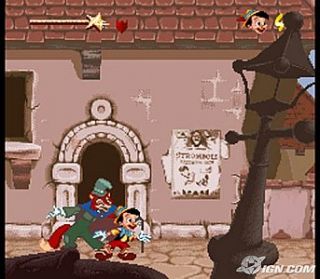 Pinocchio Super Nintendo, 1995