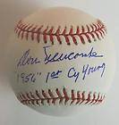   NEWCOMBE AUTO SIGNED MLB BASEBALL 1956 1ST CY YOUNG AUTOGRAPH DODGERS