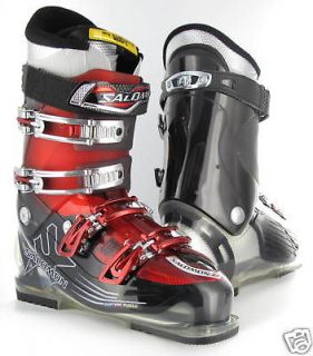 Salomon Impact CS 8 Red Crystal Mens Ski Boots 28.0