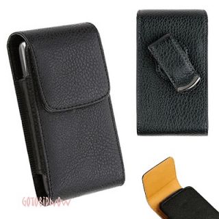   GALAXY NOTE VERTICAL LEATHER POUCH PHONE SLEEVE CASE SWIVEL HOLSTER