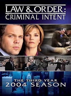 Law Order Criminal Intent   The Third Year DVD, 2004, 3 Disc Set 