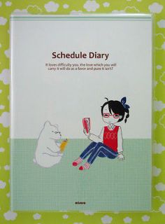 Ironic   Cute Korean Agenda   Diary   Scheduler   Planner   Kawaii