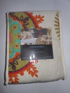 CYNTHIA ROWLEY Jolie Medallion 1 QUILTED SHAM for quilt STANDARD new