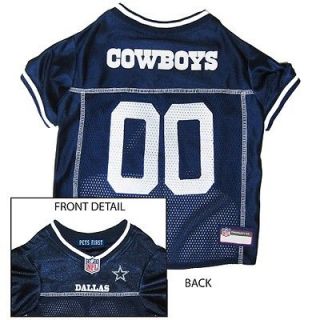 Dallas Cowboys Officially Licensed NFL Dog Jersey in 4 sizes for Small 
