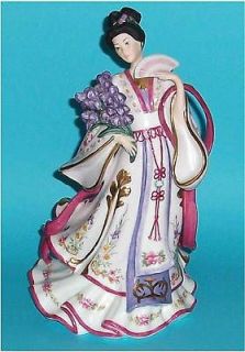 Danbury Mint Figurine Iris Princess By Lena Liu
