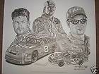 Dale EARNHARDT LEGACY Lithograph Signed George Wright