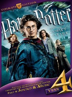 Harry Potter and the Goblet of Fire DVD, 2010, 3 Disc Set, WS Ultimate 