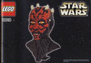 LEGO 10018 STAR WARS DARTH MAUL ULTIMATE COLLECTORS INSTRUCTIONS ONLY