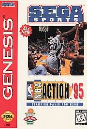 NBA Action 95 starring David Robinson Sega Genesis, 1995