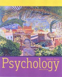 Psychology by David G. Myers 2009, Hardcover