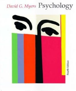 Psychology, 1995 by David G. Myers 1994, Hardcover
