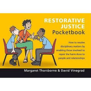 Restorative Justice Pocketbook by David Vinegrad 2009, Paperback 
