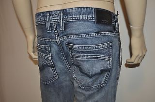 New BUFFALO King Slim Boot Ripped Wash Premium Jeans for Men NWT