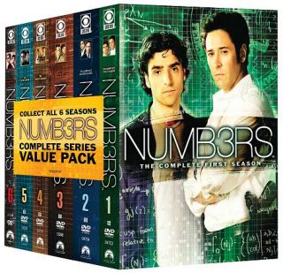 Numb3rs Complete Series Pack DVD, 2010, 31 Disc Set