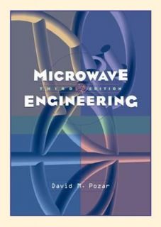 Microwave Engineering by David M. Pozar 2004, Hardcover, Revised 