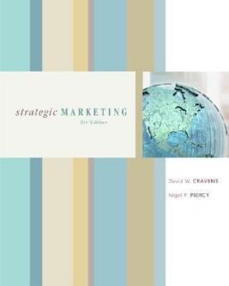 Strategic Marketing by Nigel Piercy and David W. Cravens 2005 