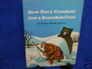 VINTAGE READERS 1ST HOW DAVY CROCKETT BEARSKIN COAT