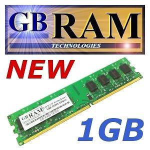 1GB DDR2 memory for Gateway GT5062E GT5072b GT5082b