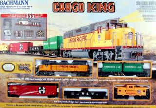 Bachmann HO Scale Train Set Analog Cargo King Freight Union Pacific 