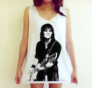Joan Jett Rock guitarist Music Concert Dress Tank Top T Shirt Free 